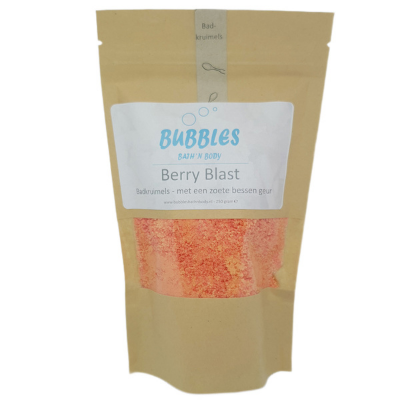 1273 - Berry Blast badkruimels Large Bubbles Bath _n Body
