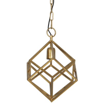 Koperen hanglamp