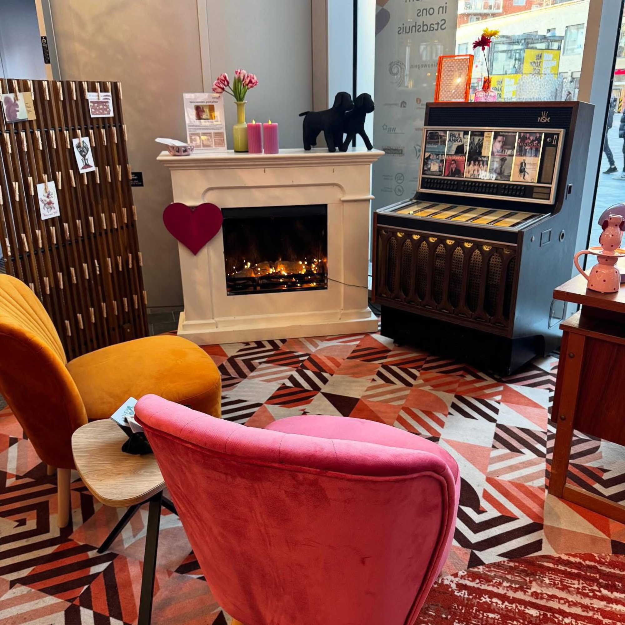Bibliotheek Nieuwegein styling Bibliotheek thema styling